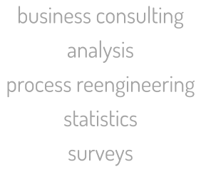 business consulting analysis process reengineeringstatisticssurveys