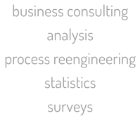 business consulting analysis process reengineering statisticssurveys